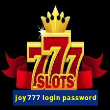joy777 login password
